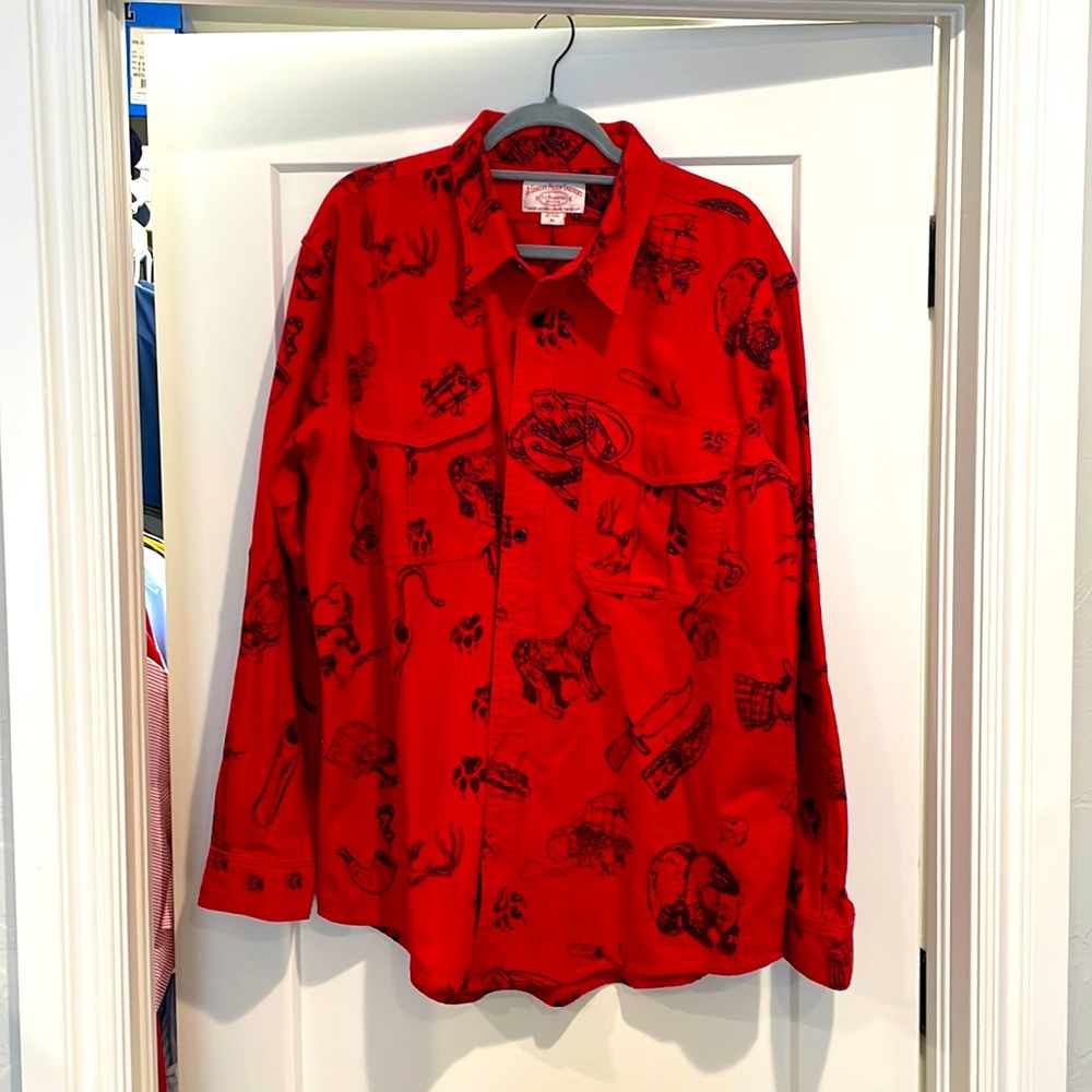 Filson Vintage Wash Alaskan Guide Shirt New Without Tags XL